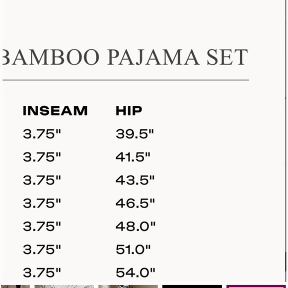 NWOT Cozy Earth Pajama Set - Picture 5 of 9